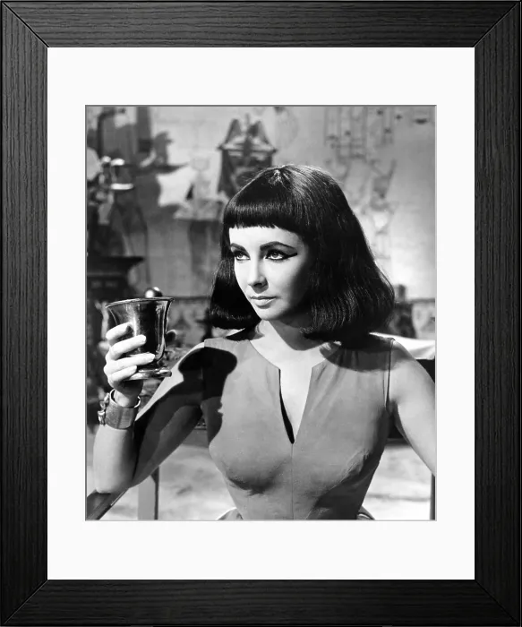 Framed Print : CLEOPATRA, Elizabeth Taylor, 1963. TM & Copyright 20th Century Fox Film Corporation / courtesy Everett Collection Framed Print : CLEOPATRA, Elizabeth Taylor, 1963. TM & Copyright 20th Century Fox Film Corporation / courtesy Everett Collection