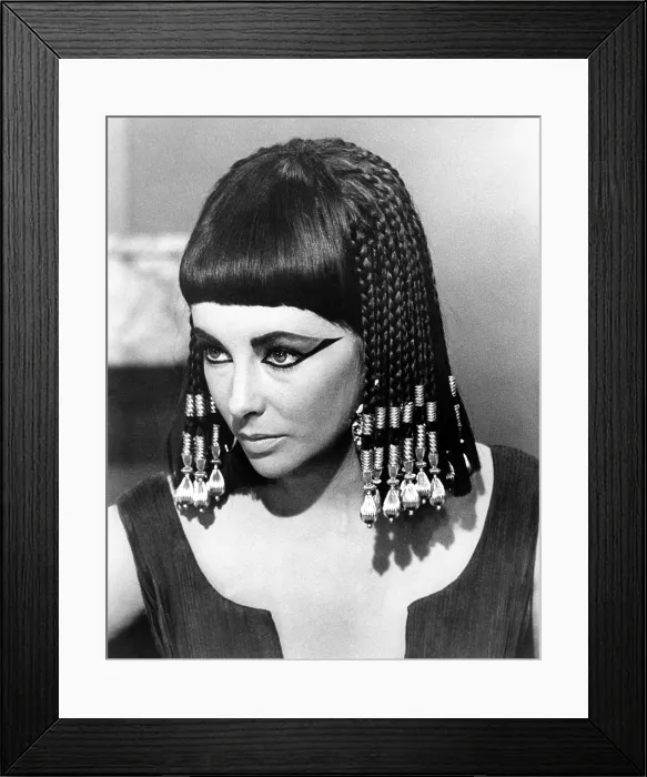 Framed Print : CLEOPATRA, Elizabeth Taylor, 1963. TM & Copyright 20th Century Fox Film Corporation / courtesy Everett Collection