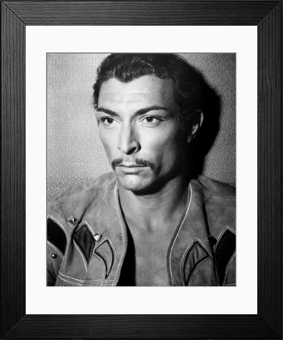 Framed Print : THE CONQUEROR, Lee Van Cleef, 1956