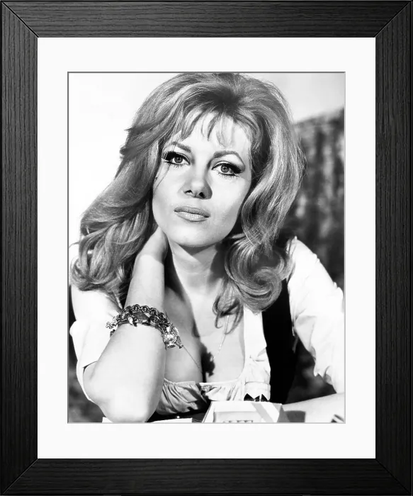 Framed Print : WHERE EAGLES DARE, Ingrid Pitt, 1968