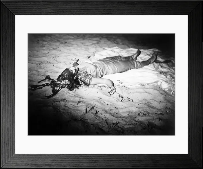 Framed Print : BLOOD FEAST, Ashlyn Martin, 1963