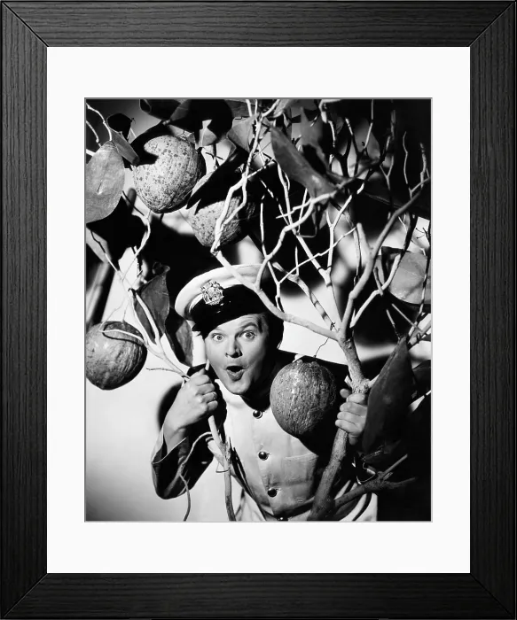 Framed Print : WHO DONE IT?, Benny Hill, 1956 Framed Print : WHO DONE IT?, Benny Hill, 1956