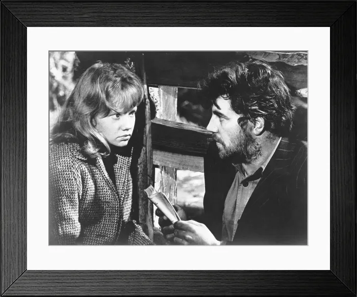 Framed Print : WHISTLE DOWN THE WIND, from left, Hayley Mills, Alan Bates, 1961