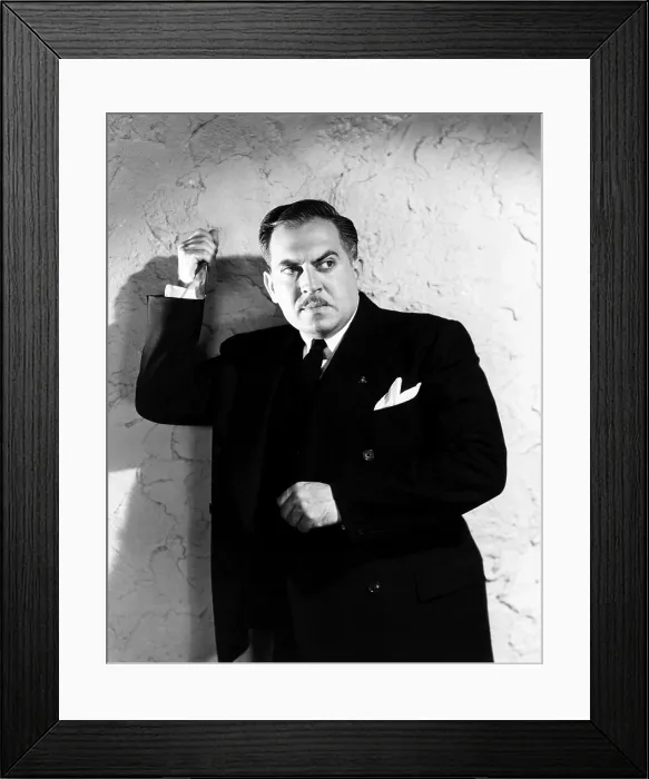 Framed Print : WHO DONE IT?, Thomas Gomez, 1942