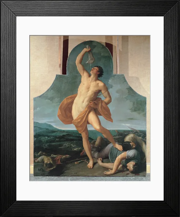 Framed Print : Reni Guido, Samson Victorious, 1618 - 1619, 17th Century, oil on canvas, Italy, Emilia Romagna, Bologna, National Gallery of Art Framed Print : Reni Guido, Samson Victorious, 1618 - 1619, 17th Century, oil on canvas, Italy, Emilia Romagna, Bologna, National Gallery of Art