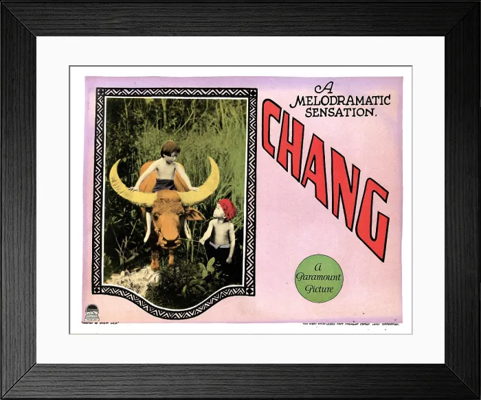 Framed Print : CHANG, (aka CHANG: A DRAMA OF THE WILDERNESS), Nah, (left), 1927