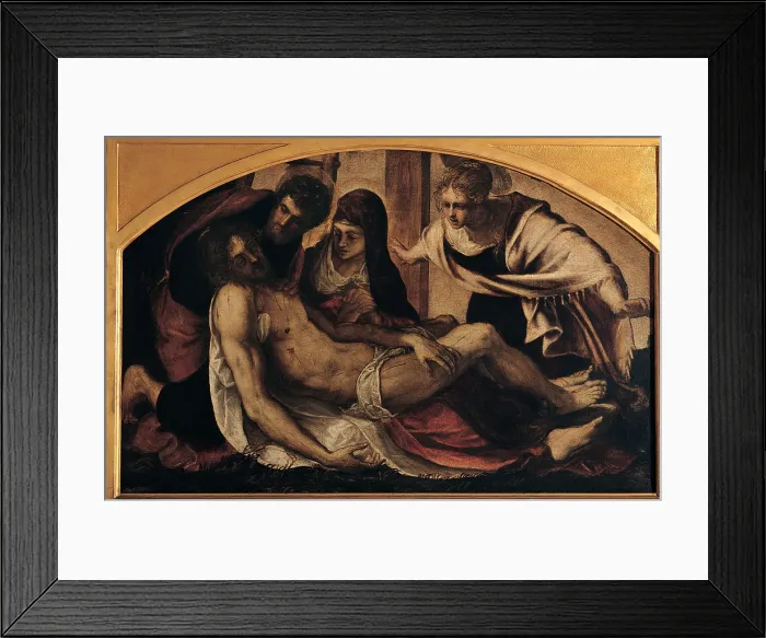 Framed Print : Robusti Jacopo known as Tintoretto, Piet, 1563, 16th Century, oil on canvas, Italy, Lombardy, Milan, Brera Art Gallery Framed Print : Robusti Jacopo known as Tintoretto, Piet, 1563, 16th Century, oil on canvas, Italy, Lombardy, Milan, Brera Art Gallery
