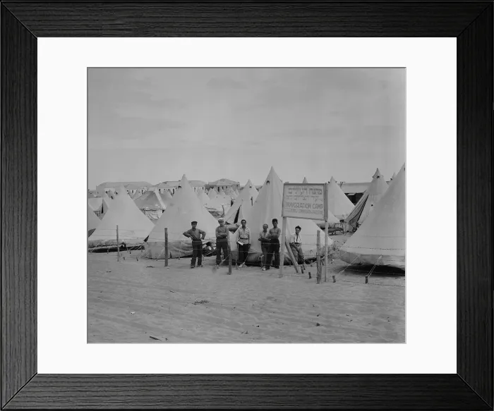 Framed Print : Immigration camp for newly arrived Jews in Tel Aviv, Palestine in the 1920s Framed Print : Immigration camp for newly arrived Jews in Tel Aviv, Palestine in the 1920s