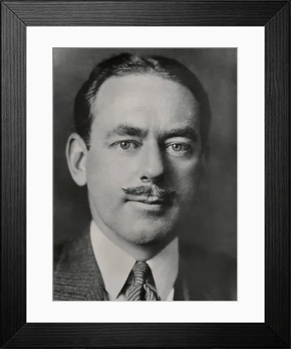 Framed Print : Dean Acheson in 1945, when he was appointed Undersecretary of State. He held this position under Secretaries of State, Edward Stettinius, Jr. James Byrnes, and George Marshall