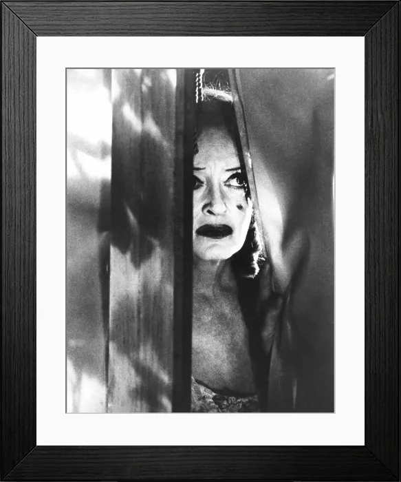 Framed Print : WHAT EVER HAPPENED TO BABY JANE?, Bette Davis, 1962