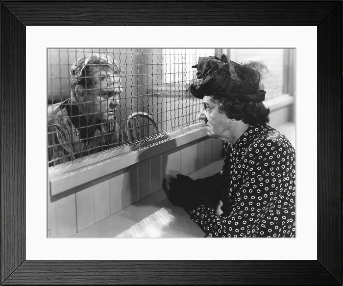 Framed Print : WHITE HEAT, James Cagney, Margaret Wycherly, 1949 Framed Print : WHITE HEAT, James Cagney, Margaret Wycherly, 1949