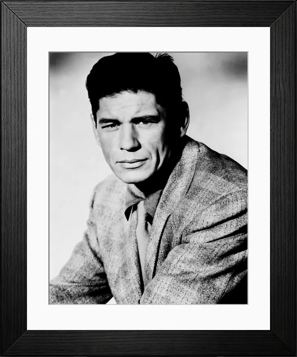 Framed Print : WHEN HELL BROKE LOOSE, Charles Bronson, 1958 Framed Print : WHEN HELL BROKE LOOSE, Charles Bronson, 1958