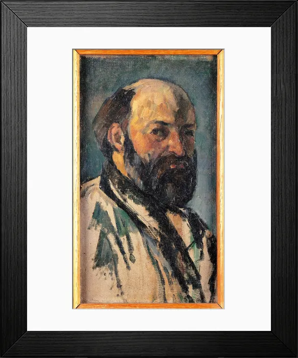 Framed Print : Self portrait, by Paul Czanne, 1877 - 1880, 19th Century, oil on canvas, cm 25, 5 x 14, 5 - France, Ile de France, Paris, Muse dOrsay. All Framed Print : Self portrait, by Paul Czanne, 1877 - 1880, 19th Century, oil on canvas, cm 25, 5 x 14, 5 - France, Ile de France, Paris, Muse dOrsay. All
