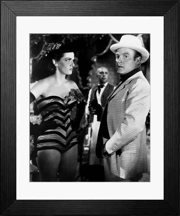 Framed Print : SON OF PALEFACE, from left, Jane Russell, Bob Hope, 1952