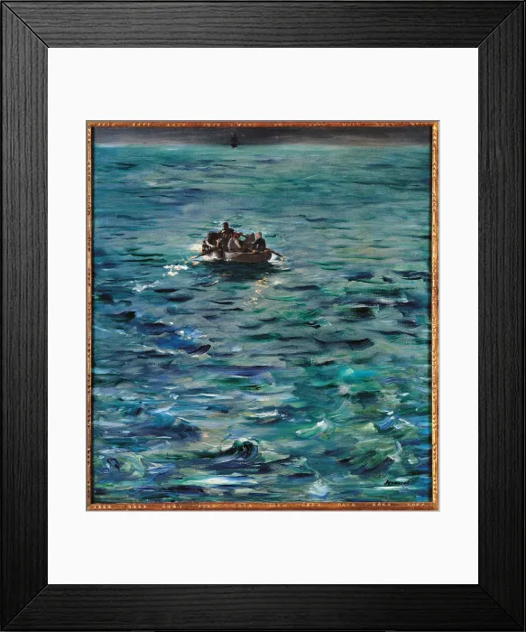 Framed Print : Rocheforts Escape, by Edouard Manet, 1881, 19th Century, oil on canvas, cm 80 x 73 - France, Ile de France, Paris, Muse dOrsay, RF1984-158. All Framed Print : Rocheforts Escape, by Edouard Manet, 1881, 19th Century, oil on canvas, cm 80 x 73 - France, Ile de France, Paris, Muse dOrsay, RF1984-158. All