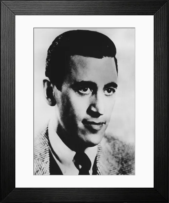 Framed Print : J. D. Salinger published THE CATCHER IN THE RYE in 1951. The novel soon became a classic of teenage emotional and social struggle