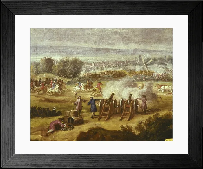 Framed Print : Blockade of Paris Attack on Charenton, 1649. Detail. Oil on canvas. FRANCE. Chantilly. Musee Conde (Conde Museum). - BeBa / Iberfoto / Everett Collection (345996)**US SALES ONLY** Framed Print : Blockade of Paris Attack on Charenton, 1649. Detail. Oil on canvas. FRANCE. Chantilly. Musee Conde (Conde Museum). - BeBa / Iberfoto / Everett Collection (345996)**US SALES ONLY**