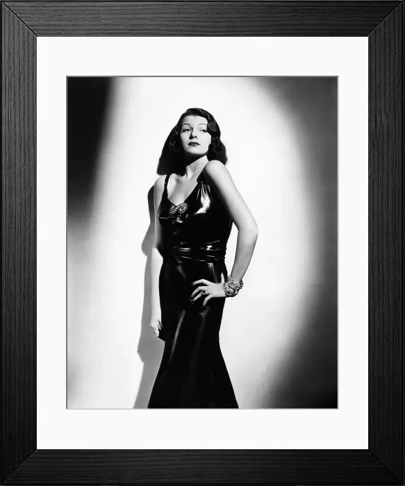 Framed Print : WHO KILLED GAIL PRESTON?, Rita Hayworth, 1938