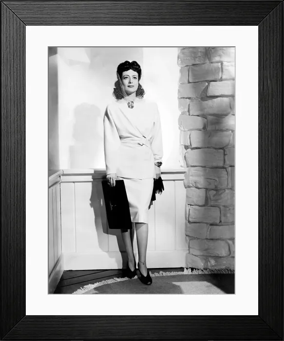 Framed Print : WHEN LADIES MEET, Joan Crawford, in a suit by Adrian, 1941 Framed Print : WHEN LADIES MEET, Joan Crawford, in a suit by Adrian, 1941