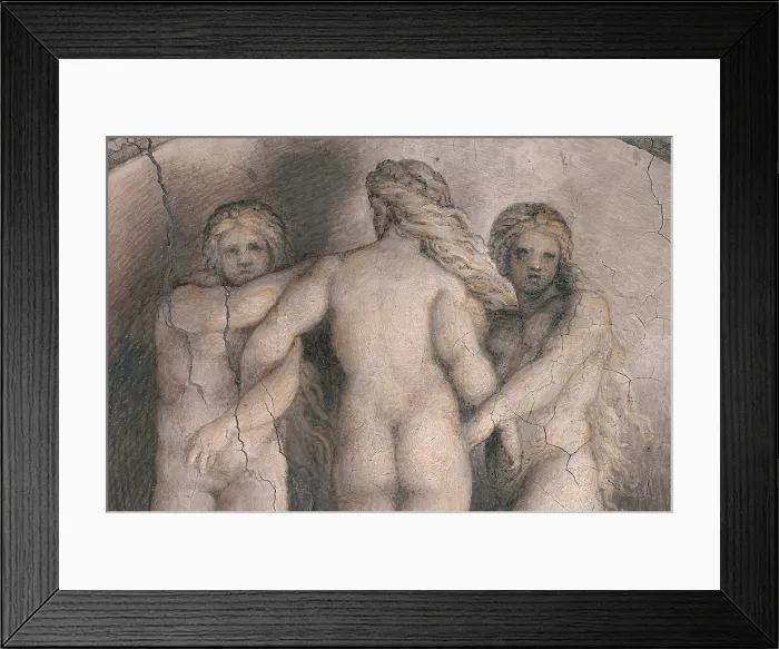 Framed Print : Allegri Antonio known as Correggio, Frescoes in the Camera della Badessa at the Convent of St Paolo in Parma, 1519, 16th Century, fresco, Italy, Emilia Romagna, Parma Framed Print : Allegri Antonio known as Correggio, Frescoes in the Camera della Badessa at the Convent of St Paolo in Parma, 1519, 16th Century, fresco, Italy, Emilia Romagna, Parma