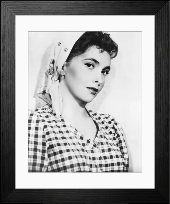 Framed Print : THE WHITE LINE, (aka CUORI SENZA FRONTIERE), Gina Lollobrigida, 1950