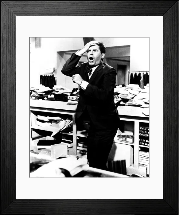Framed Print : WHO'S MINDING THE STORE?, Jerry Lewis, 1963