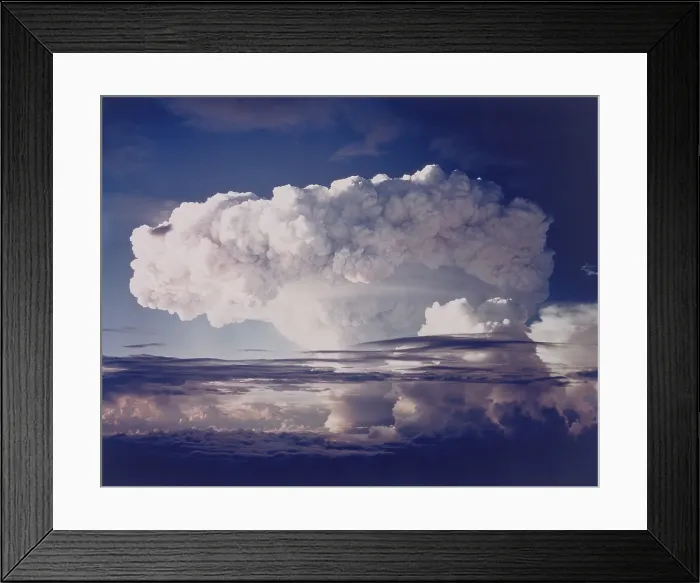 Framed Print : The MIKE shot was the first thermonuclear test, Nov. 1, 1952 Framed Print : The MIKE shot was the first thermonuclear test, Nov. 1, 1952