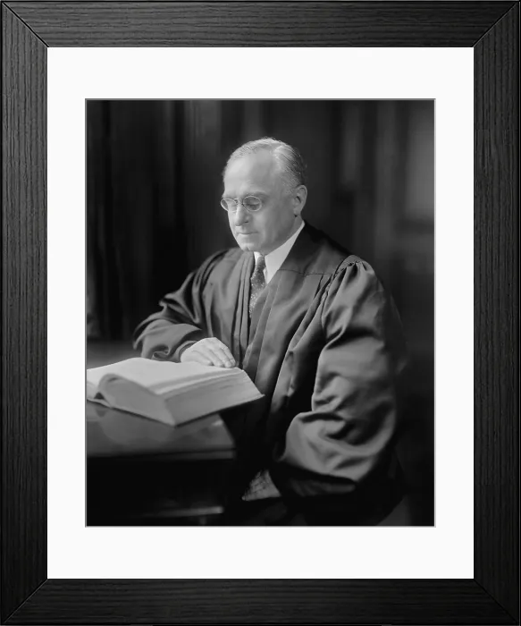 Framed Print : Felix Frankfurter was FDR's third Supreme Court nominee in 1939. Frankfurter was heavily influenced by Justice Oliver Wendell Holmes, Jr. (BSLOC_2013_8_70) Framed Print : Felix Frankfurter was FDR's third Supreme Court nominee in 1939. Frankfurter was heavily influenced by Justice Oliver Wendell Holmes, Jr. (BSLOC_2013_8_70)