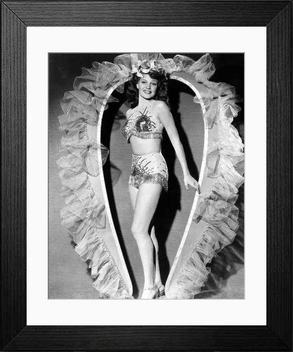 Framed Print : COVER GIRL, Rita Hayworth, 1944