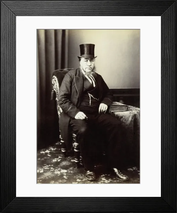 Framed Print : Paul Kruger, President of the South African Republic, 1883-1900