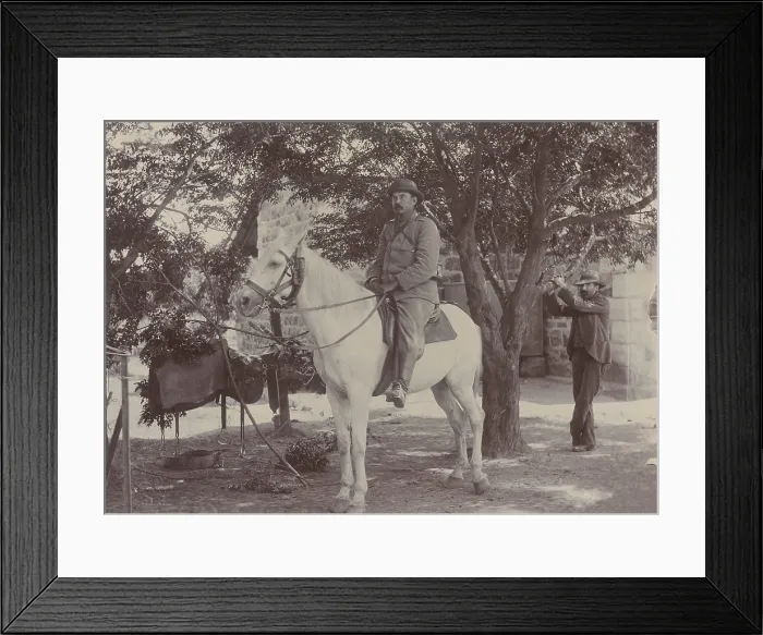 Framed Print : Afrikaner General Louis Botha, during the Boer War with Britain, 1899-1900 Framed Print : Afrikaner General Louis Botha, during the Boer War with Britain, 1899-1900