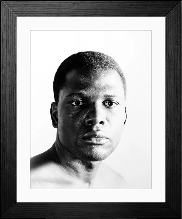 Framed Print : SOMETHING OF VALUE, Sidney Poitier, 1957 (photo taken October 17, 1956)