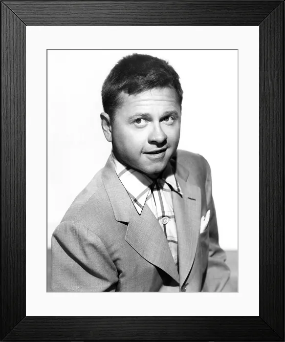 Framed Print : SOUND OFF, Mickey Rooney, 1952