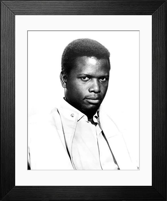 Framed Print : SOMETHING OF VALUE, Sidney Poitier, 1957 Framed Print : SOMETHING OF VALUE, Sidney Poitier, 1957