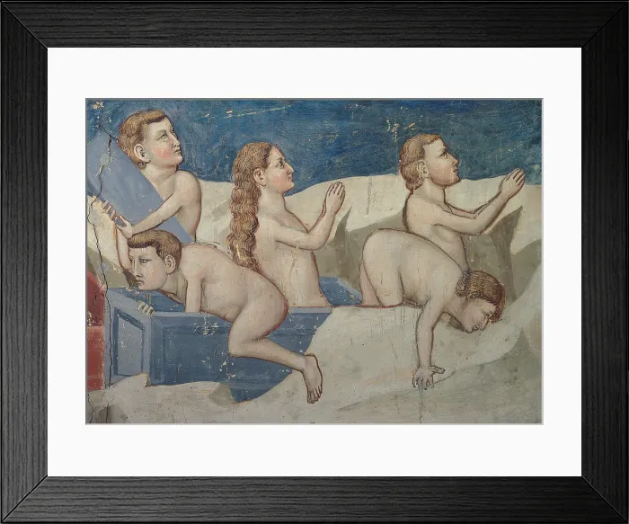 Framed Print : The Last Judgement, by Giotto, 1303 - 1305 about, 14th Century, fresco, cm 1000 x 840 - Italy, Veneto, Padua, Scrovegni Chapel Framed Print : The Last Judgement, by Giotto, 1303 - 1305 about, 14th Century, fresco, cm 1000 x 840 - Italy, Veneto, Padua, Scrovegni Chapel