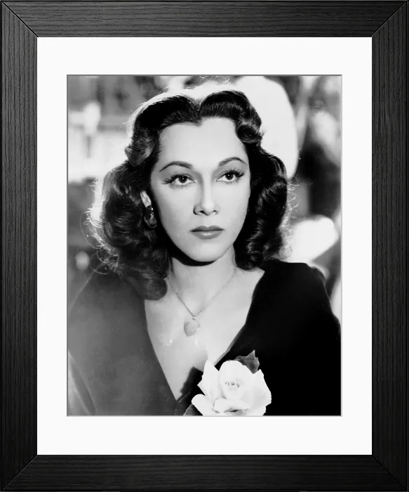Framed Print : WICKED CITY, (aka HANS LE MARIN), Maria Montez, 1949