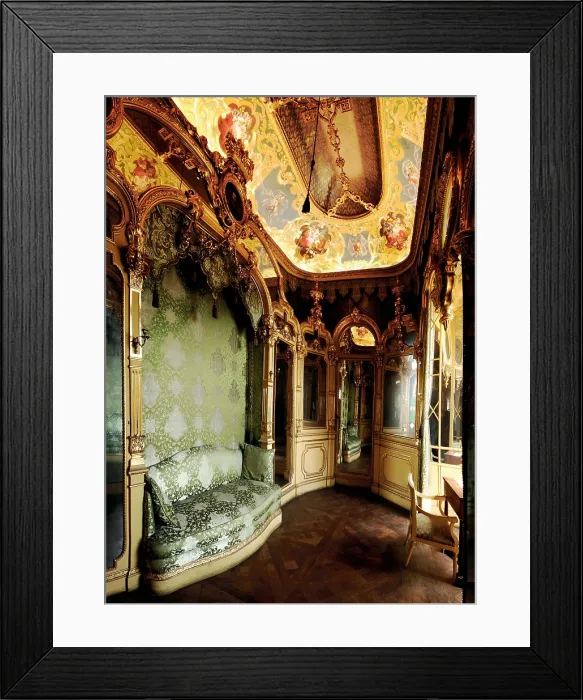 Framed Print : Ferri Domenico, Capello Gabriele, The Queen's dressing room, 1853, 19th Century, Unknow, Italy, Piemonte, Moncalieri, Turin, Royal Castle Framed Print : Ferri Domenico, Capello Gabriele, The Queen's dressing room, 1853, 19th Century, Unknow, Italy, Piemonte, Moncalieri, Turin, Royal Castle
