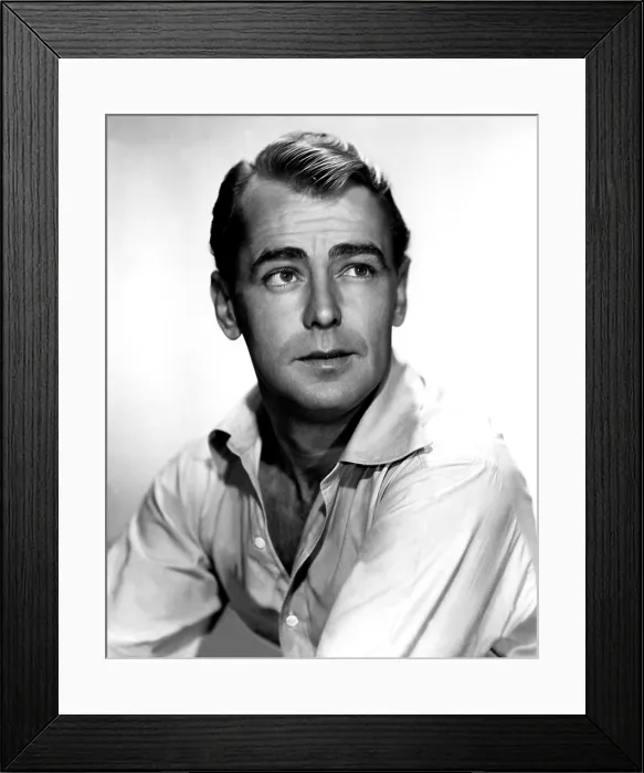 Framed Print : WILD HARVEST, Alan Ladd, 1947