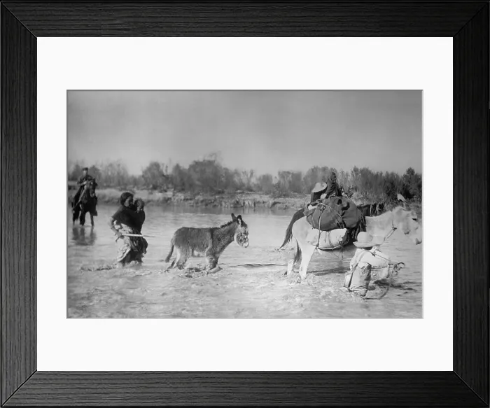 Framed Print : Mexican family on the Rio Grande River border with the United States, c. 1908-1919 (BSLOC_2018_1_1) Framed Print : Mexican family on the Rio Grande River border with the United States, c. 1908-1919 (BSLOC_2018_1_1)