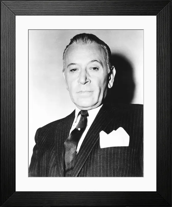 Framed Print : SOME LIKE IT HOT, George Raft, 1959