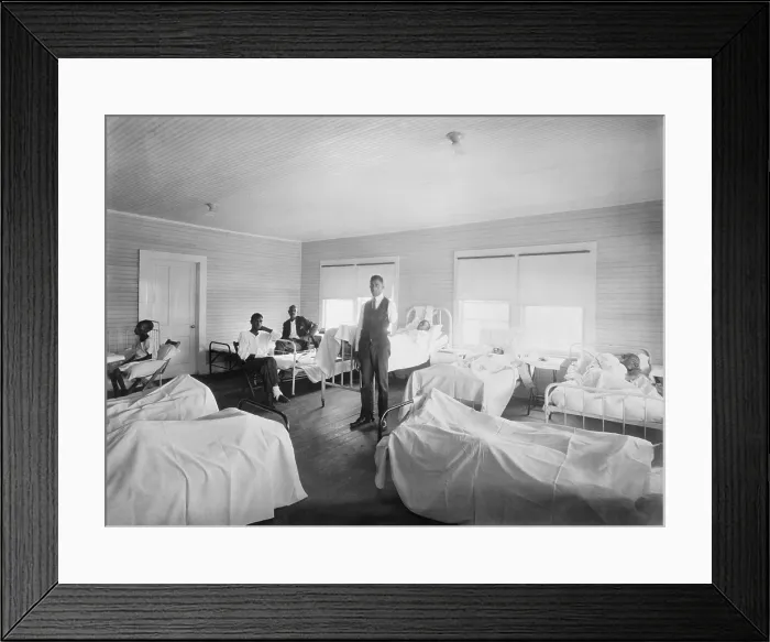 Framed Print : Patients recovering from effects of Tulsa race riot of June 1921 in the Red Cross hospital. Red Cross photo is dated Nov 1 Framed Print : Patients recovering from effects of Tulsa race riot of June 1921 in the Red Cross hospital. Red Cross photo is dated Nov 1