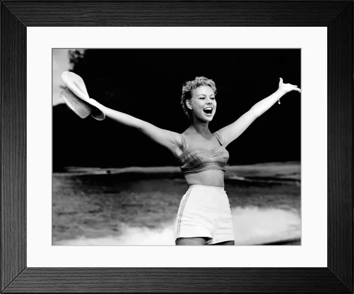 Framed Print : SOUTH PACIFIC, Mitzi Gaynor, 1958, TM and Copyright (c) 20th Century-Fox Film Corp. All Rights Reserved Framed Print : SOUTH PACIFIC, Mitzi Gaynor, 1958, TM and Copyright (c) 20th Century-Fox Film Corp. All Rights Reserved