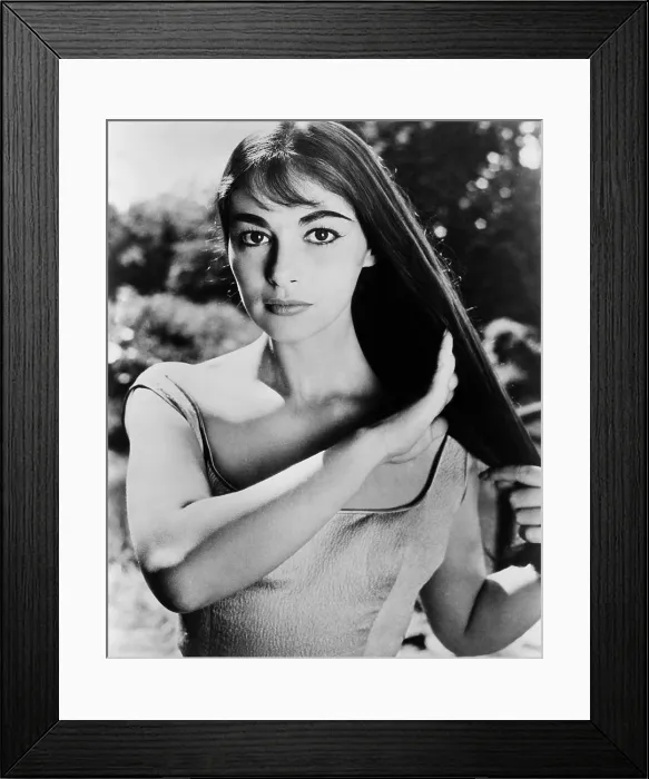 Framed Print : SOS PACIFIC, (aka S.O.S. PACIFIC), Pier Angeli, 1959 Framed Print : SOS PACIFIC, (aka S.O.S. PACIFIC), Pier Angeli, 1959