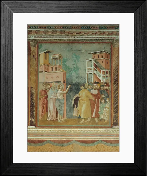 Framed Print : Stories of St Francis St