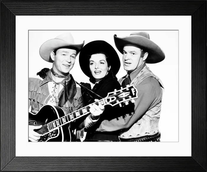 Framed Print : SON OF PALEFACE, Roy Rogers, Jane Russell, Bob Hope, 1952