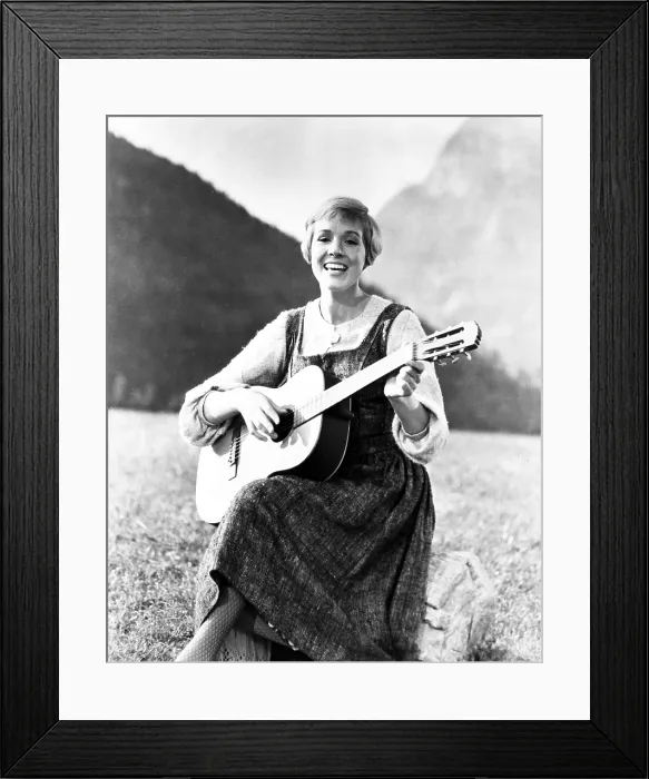Framed Print : THE SOUND OF MUSIC, Julie Andrews, 1965. TM and Copyright (c) 20th Century Fox Film Corp. All rights reserved Framed Print : THE SOUND OF MUSIC, Julie Andrews, 1965. TM and Copyright (c) 20th Century Fox Film Corp. All rights reserved