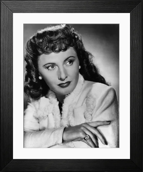 Framed Print : CHRISTMAS IN CONNECTICUT, Barbara Stanwyck, 1945 Framed Print : CHRISTMAS IN CONNECTICUT, Barbara Stanwyck, 1945