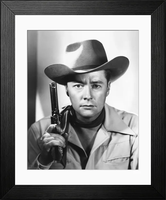 Framed Print : WILD HORSE MESA, Tim Holt, 1947