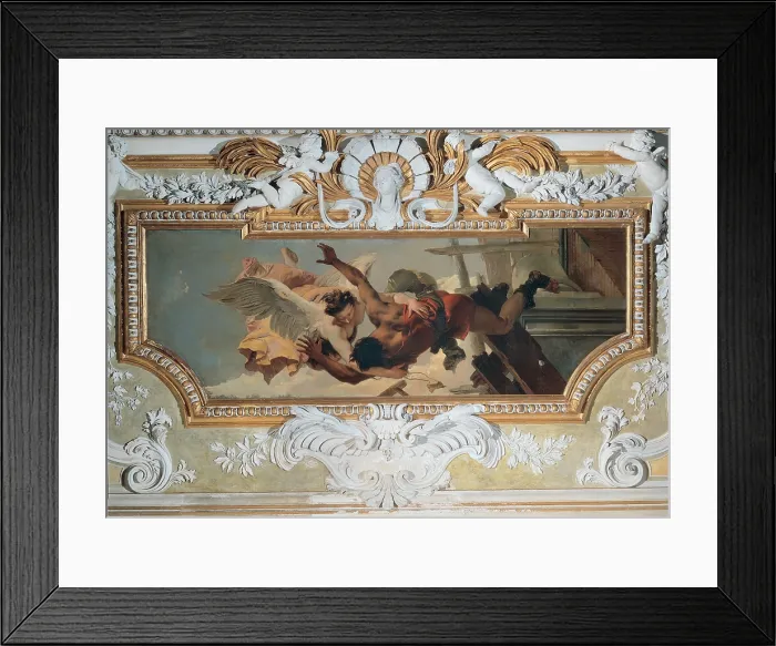 Framed Print : Tiepolo Giambattista, Our Lady of Mount Carmel Appearing to St Simon Stock, 1743 - 1749, 18th Century, oil on canvas, Italy, Veneto, Venice, Scuola Grande dei Carmini Framed Print : Tiepolo Giambattista, Our Lady of Mount Carmel Appearing to St Simon Stock, 1743 - 1749, 18th Century, oil on canvas, Italy, Veneto, Venice, Scuola Grande dei Carmini