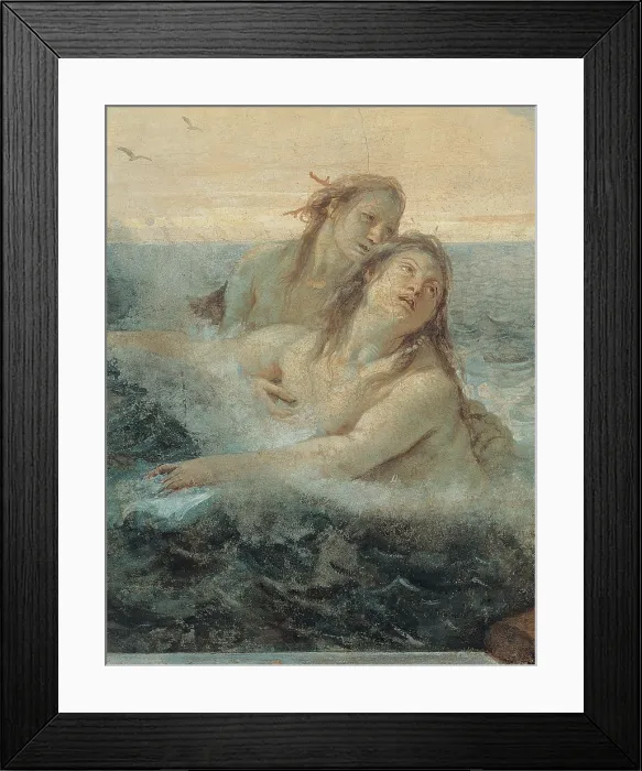 Framed Print : Tiepolo Giambattista, Thetis Consoling Achilles, 1757, 18th Century, fresco, Italy, Veneto, Vicenza, Villa Valmarana ai Nani